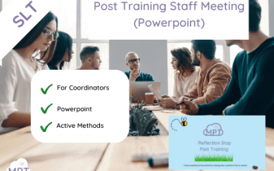 Post Training Staff Meeting (Powerpoint)
