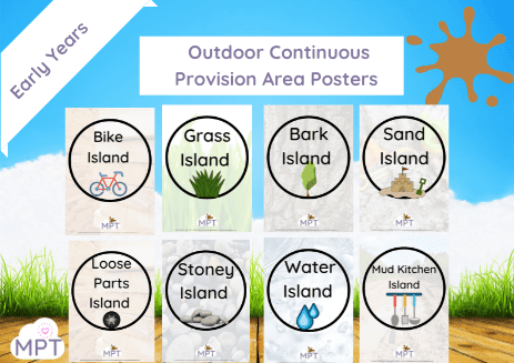 Outdoor Continuous Provision Area Posters