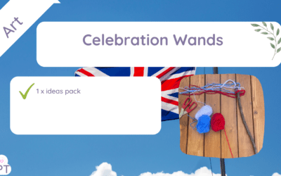 Coronation Celebration Wands