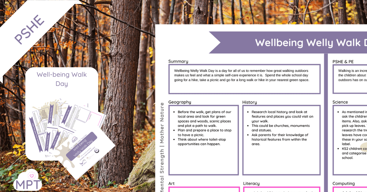 wellbeing welly walk day