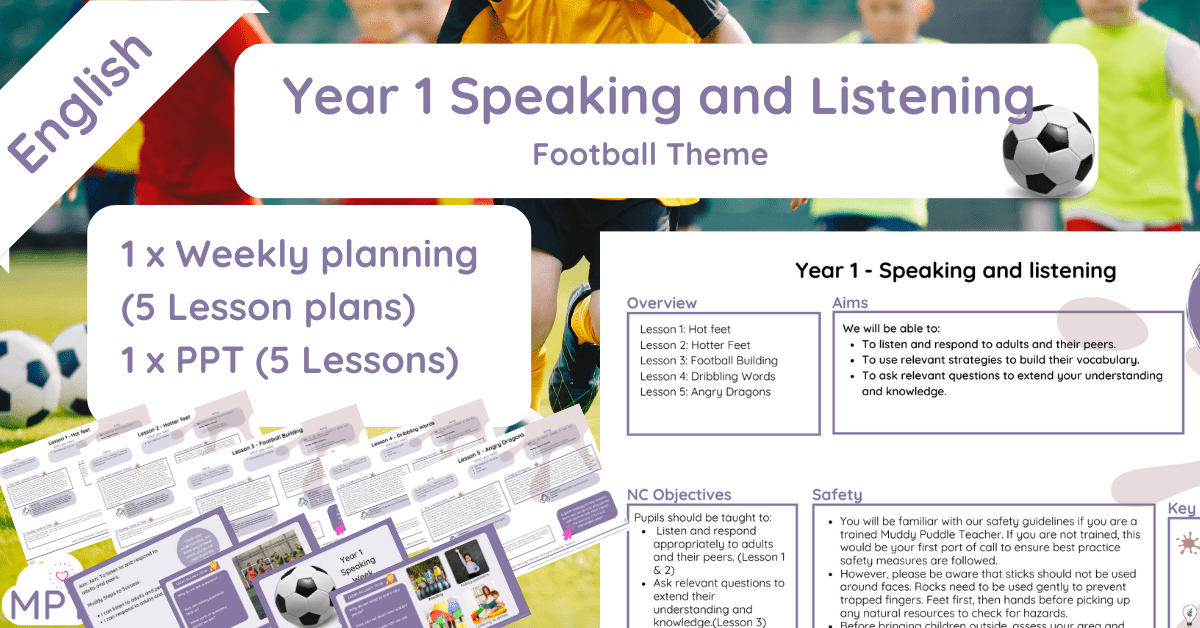 Year 1 speaking and listenbing
