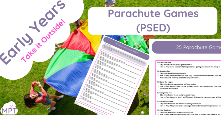 25 Parachute Games (PSED) 25 Parachute Games (PSED)