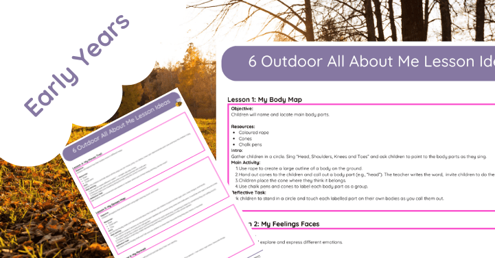 All About Me Lesson Ideas