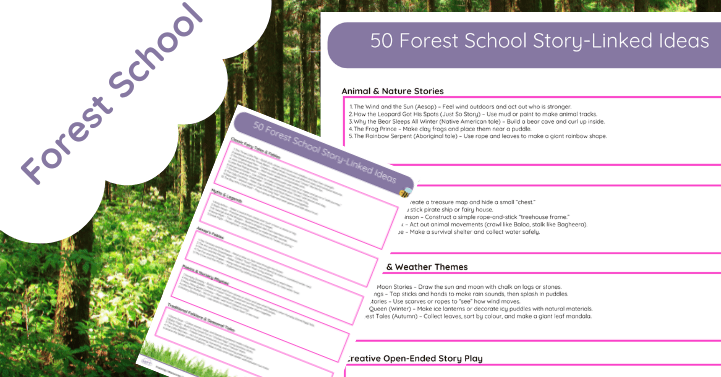 Forest School Story-Linked Lesson Ideas