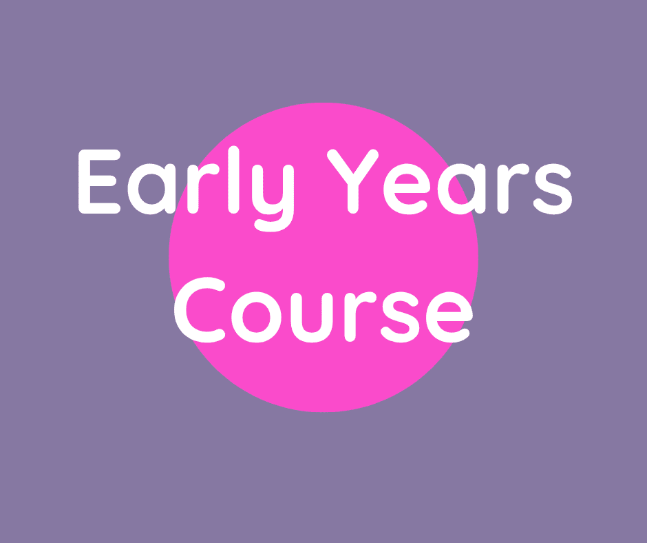 ewarly years outdoor course