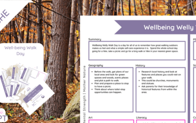 Well-being Welly Walk Day