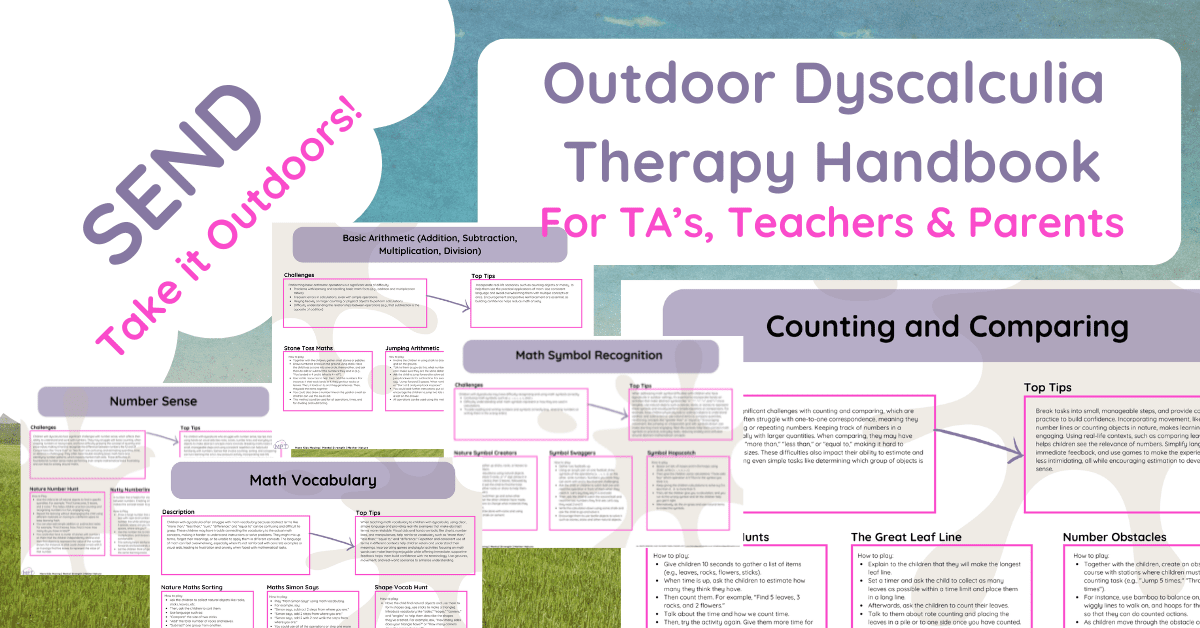 MAIN Website Outdoor Learning (1200 × 628 px) (Facebook Ad) (4) dyscalculia handbook