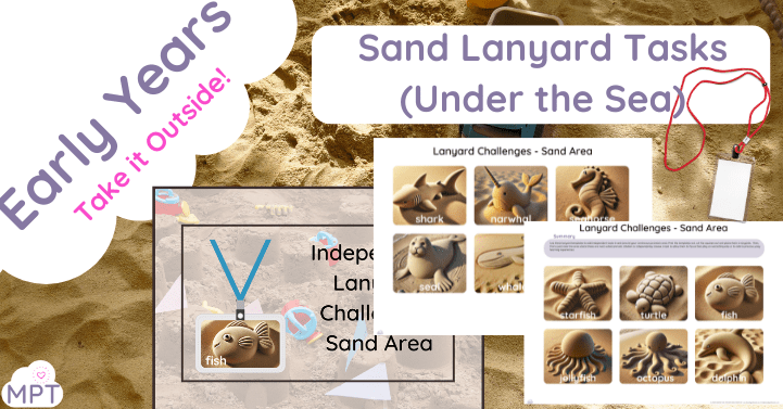 Lanyard Challenges Sand Area (Underwater Theme) Lanyard Challenges Sand Area (Underwater Theme)