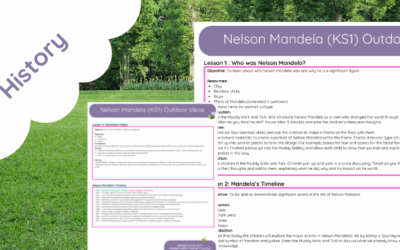 Nelson Mandela KS1 (Outdoor Lesson Ideas)