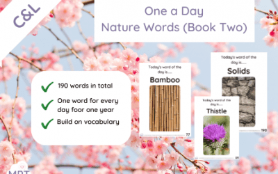 One a Day Nature Words -Book Two (Vocabulary Builder Early Years)