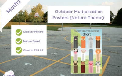 Outdoor Multiplication Posters (Nature Theme)