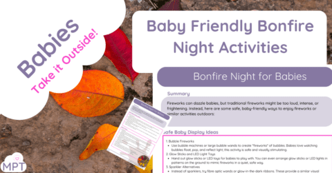 Baby Friendly Bonfire Night