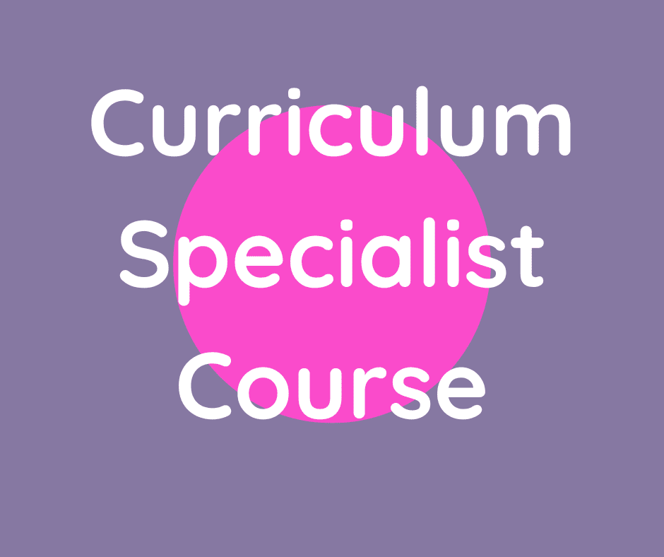 outdoor curriculum specialist