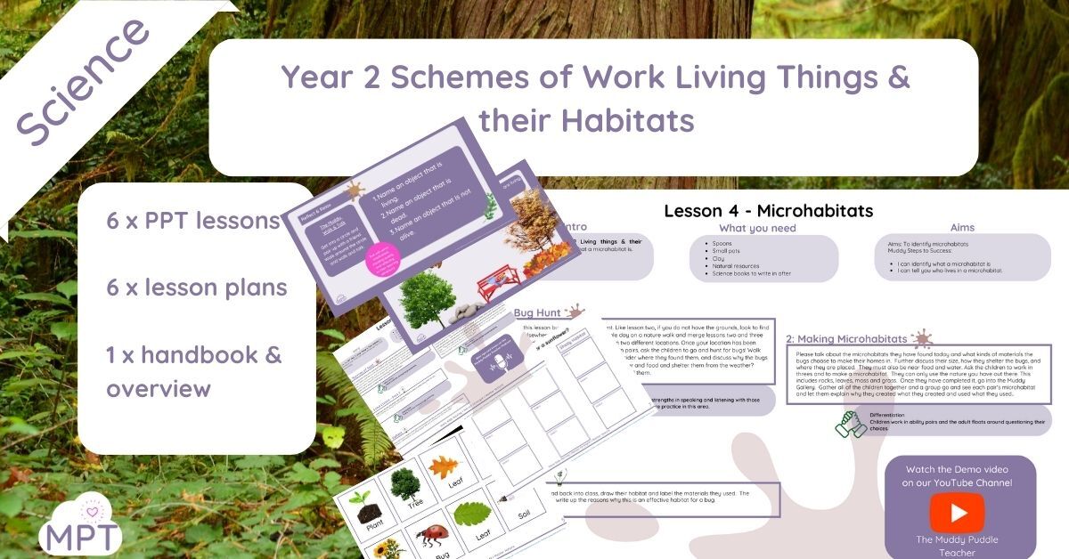 Year 2 Schemes of Work Living Things & their Habitats