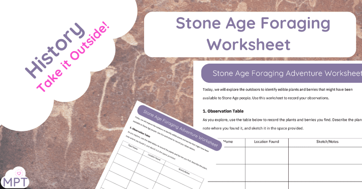 Stone Age Foraging Worksheet