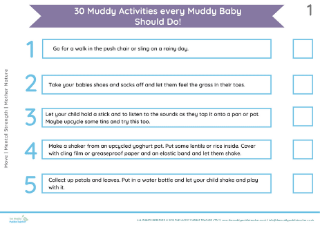 30 Outdoor Activities for Babies