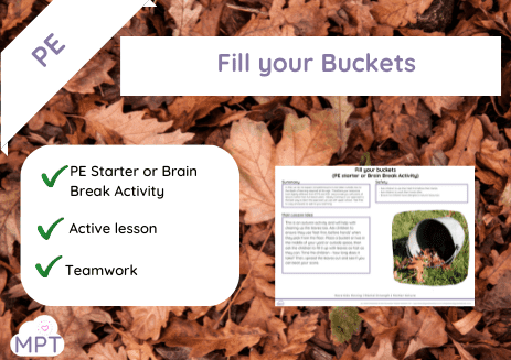 Fill your bucket