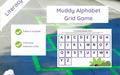 Muddy Alphabet Grid Game