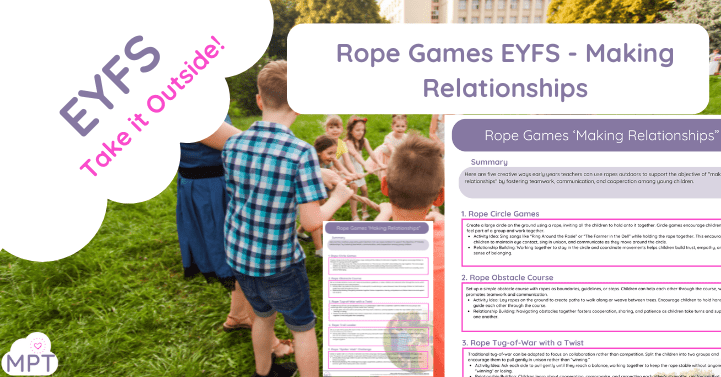 Making Relationships EYFS