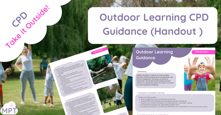 Outdoor Learning CPD Guidance (Handout )