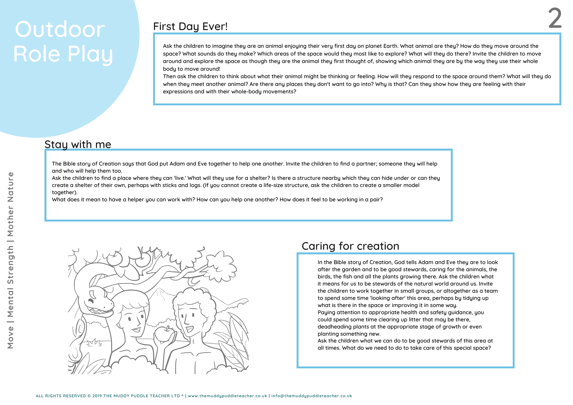 KS1 Christianity Creation Story