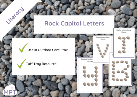 Capital letters in rocks