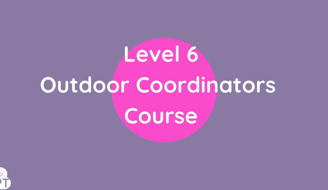 Outdoor Learning Coordinators Award (Level 6)