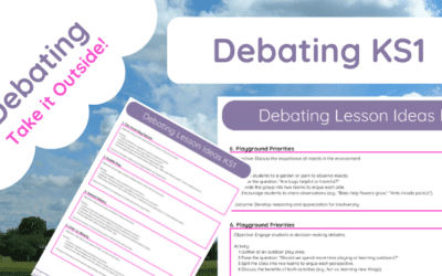 Debating Lesson Ideas KS1