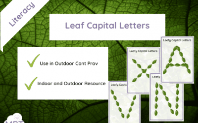 Capital Letters in Leaves