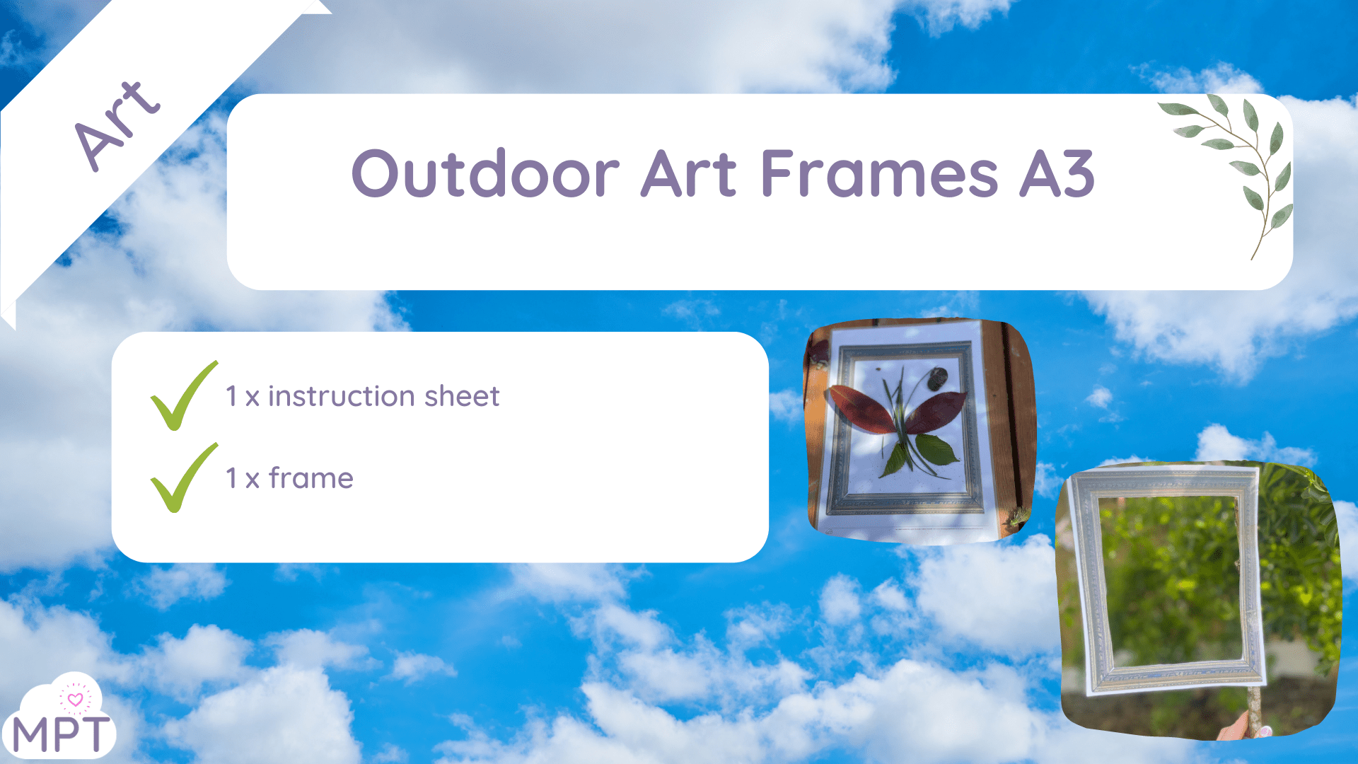 outdoor learnign frames