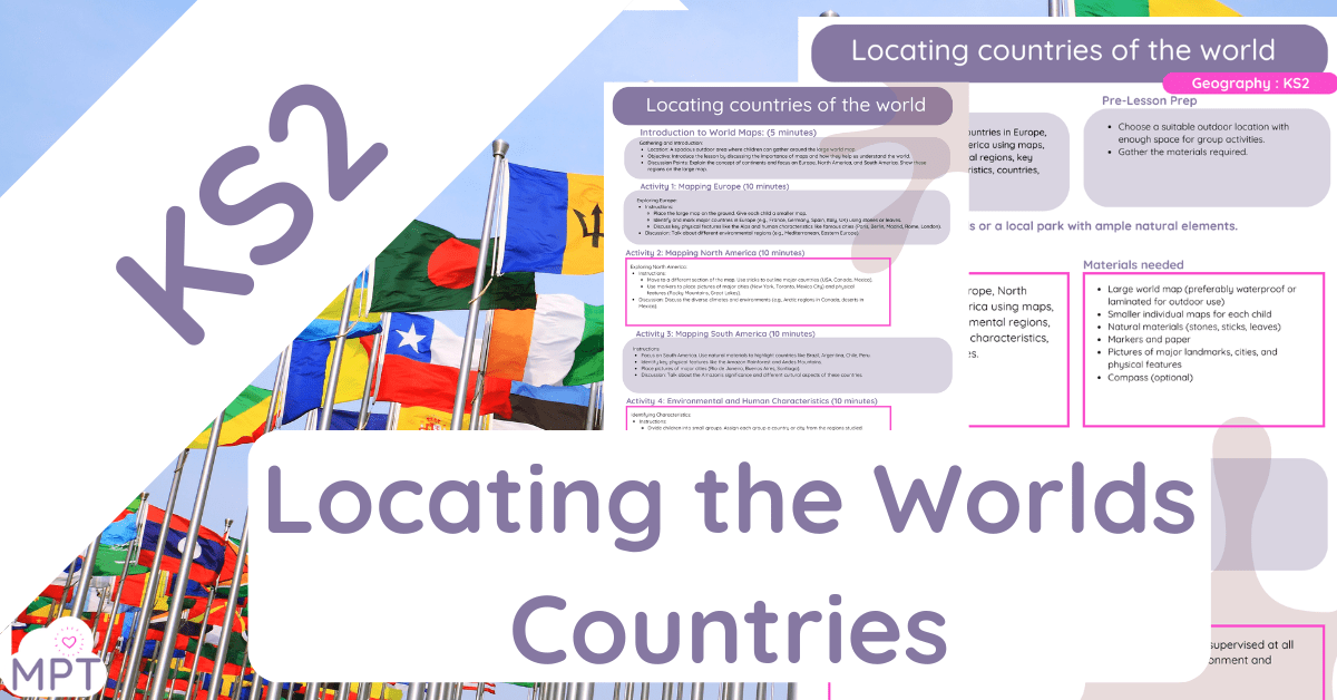 Locating the Worlds Countries (KS2)