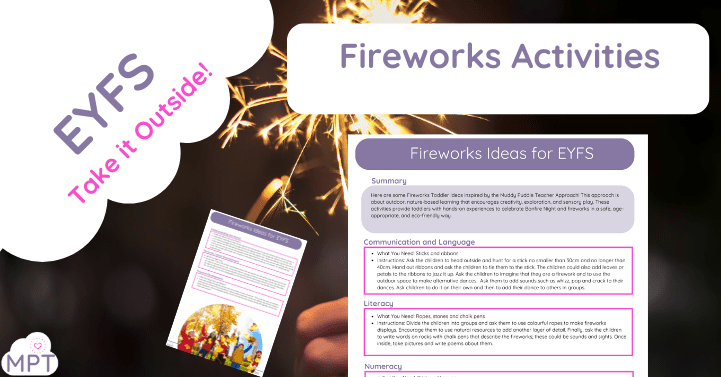 fireworks ideas eyfs