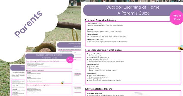Outdoor Learning at Home: A Parent’s Guide