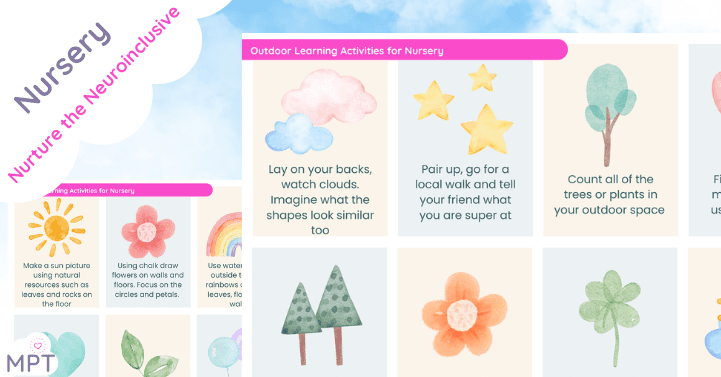 outdoor learning activities for nurseries