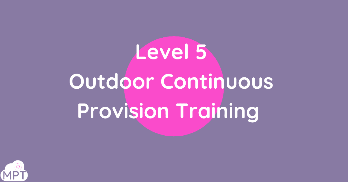 outdoor learning training