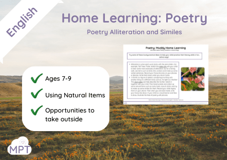 home learning poetry