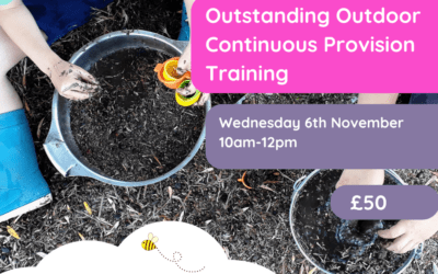 Online Outstanding Outdoor Provision Training (Wednesday  6th November 2024)