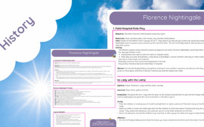 6 Florence Nightingale (KS1) Outdoor Ideas