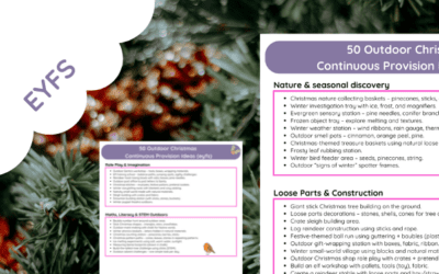 EYFS Christmas Activities for Continuous Provision