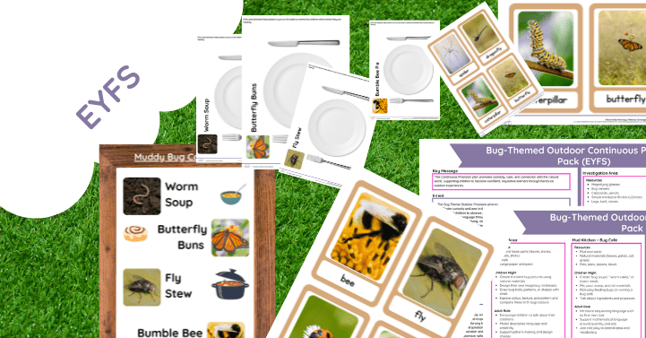 Bug-Themed Outdoor Continuous Provision BUMPER Pack