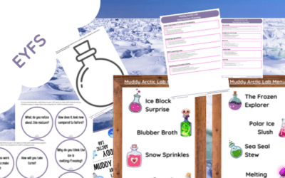 Arctic Lab Themed Mud Kitchen Pack