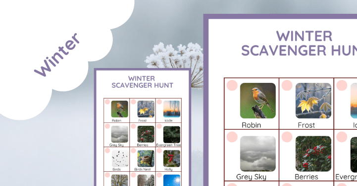 Winter Scavenger Hunt