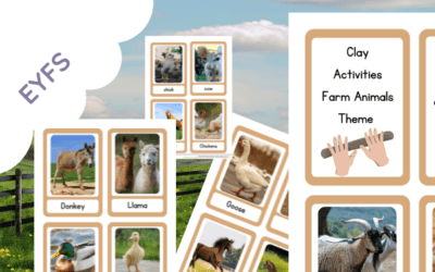 Clay Art Activities – Farm Animals Theme