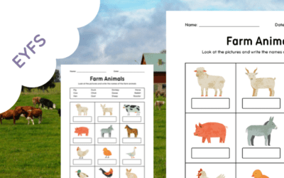 Farm Visit Animal Spotter Sheet