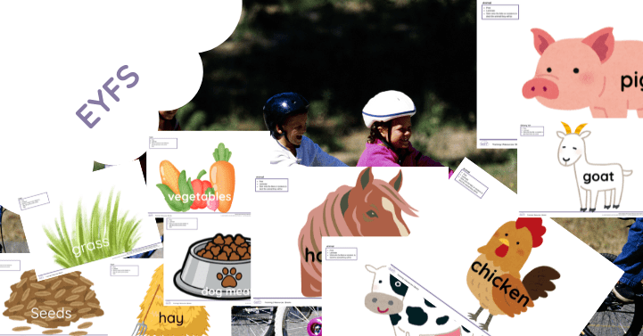 Bike Area- Farm Theme