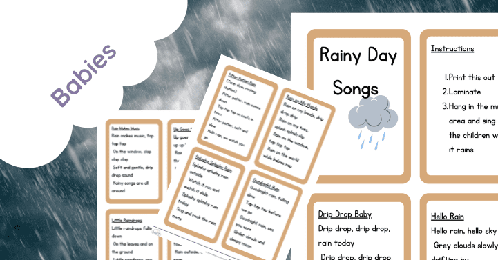Rainy Day Songs for Babies