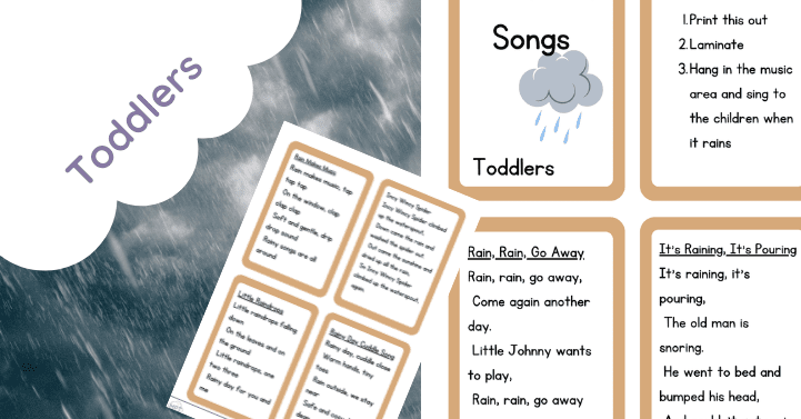 Rainy Day Songs for Toddlers
