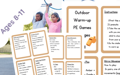 Outdoor PE Warm-Up Games Pack – KS2
