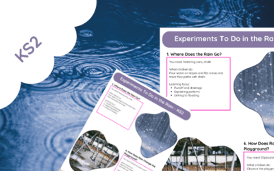 Experiments To Do In The Rain – KS2