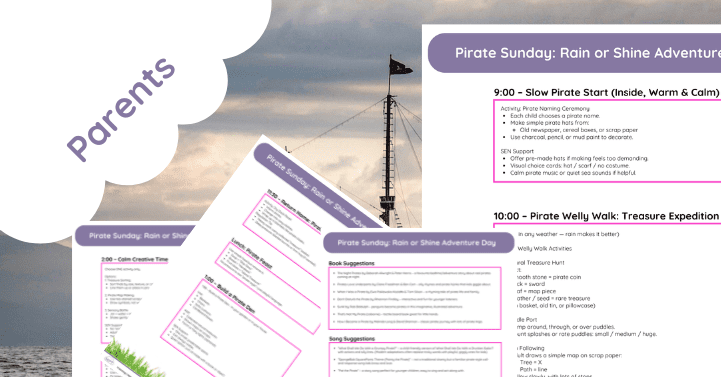 Outdoor Activities for Kids – Pirate Theme